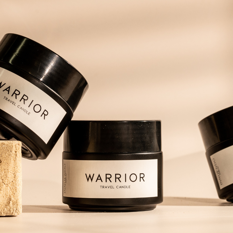Warrior Travel Candle